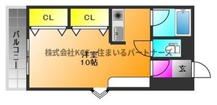 リーベンハォス野中の物件間取画像